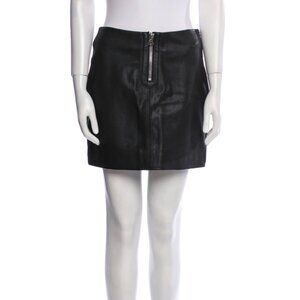 Acne Studios Genuine Goat Leather Skirt